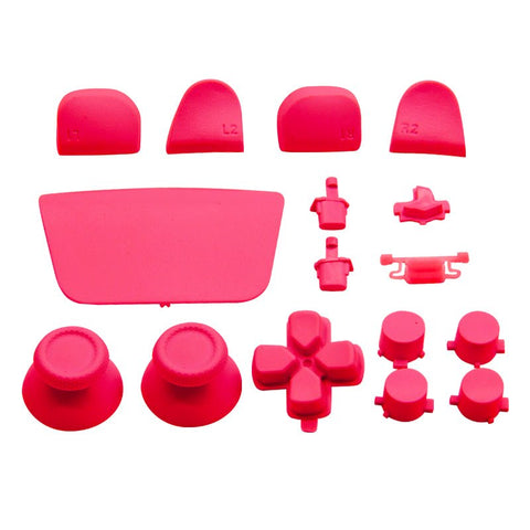 Full Button Set For Sony PS5 Controllers - Pink | ZedLabz - 1