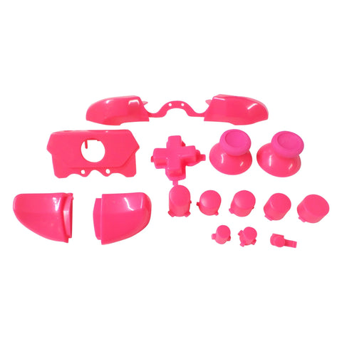 Full Button Set For Xbox One 1697 & One E 1698 Controllers - Pink | ZedLabz - 1