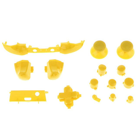 Full Button Set For Xbox One Slim 1708 Controllers - Yellow | ZedLabz - 1