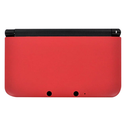 Full housing shell for Nintendo 3DS XL console complete replacement - Red & Black | ZedLabz - 1