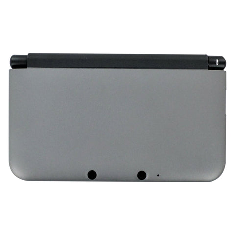 Full housing shell for Nintendo 3DS XL console complete replacement - Silver & Black | ZedLabz - 1