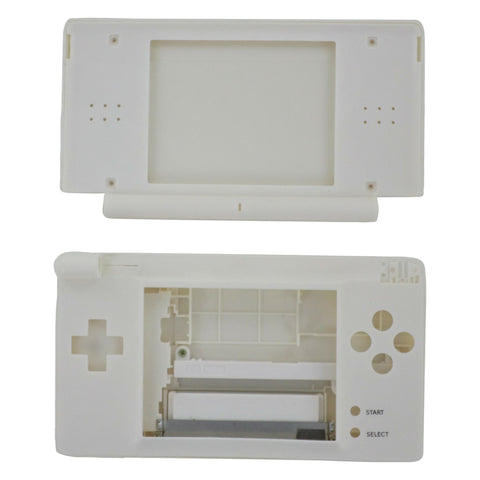 Full housing shell for Nintendo DS Lite console complete casing repair kit replacement - White | ZedLabz - 2