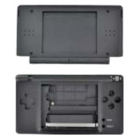 Full housing shell for Nintendo DS Lite console complete repair kit replacement - Metallic Blue & Black | ZedLabz - 2