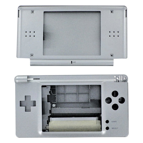 Full housing shell for Nintendo DS Lite console complete repair kit replacement - Silver | ZedLabz - 2