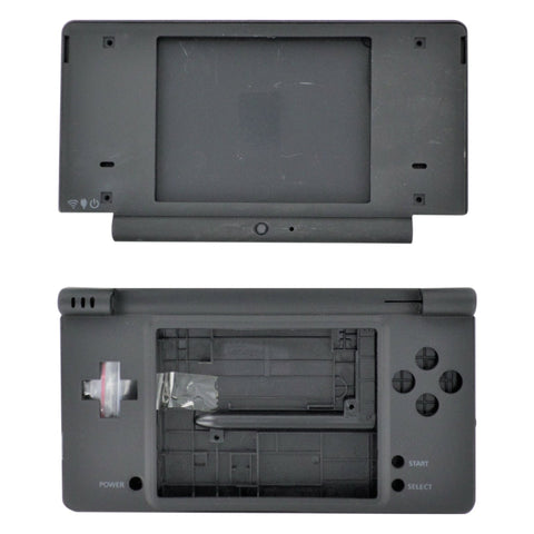 Full housing shell for Nintendo DSi console complete repair kit replacement - Black | ZedLabz - 1