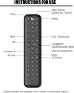 Full media remote for Microsoft Xbox Series X, Xbox Series S & Xbox One - Long edition black | 8bitdo - 4