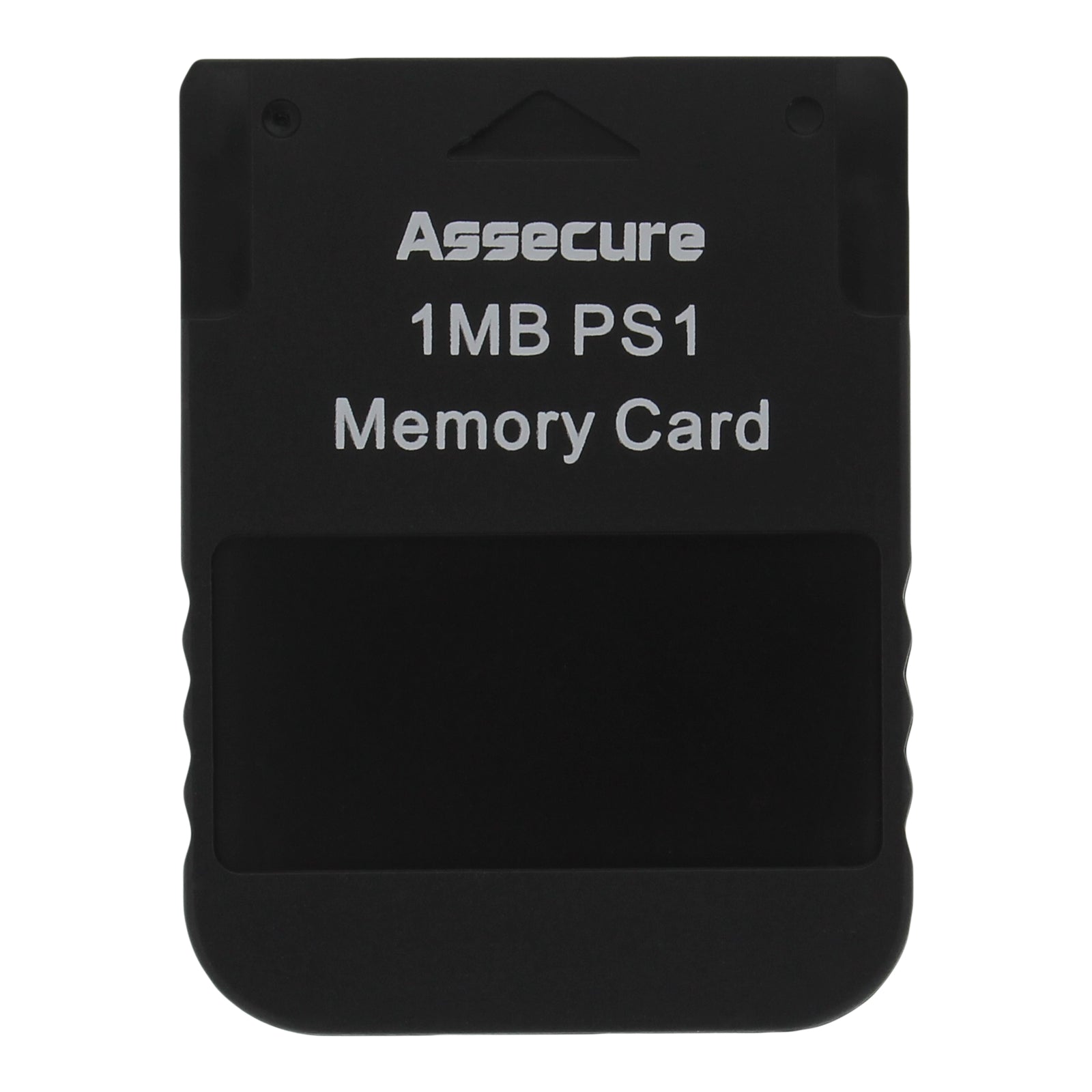 ZedLabz 1MB 15 block memory card for Sony PS1 PSX PlayStation one - PS2  compatible* - black