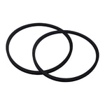 Replacement rubber drive belt for original Microsoft Xbox OG Thompson DVD disc tray  - 2 pack black | ZedLabz