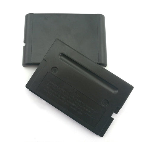 Game cartridge case for Sega Mega Drive games compatible shell replacement - Black | ZedLabz - 1