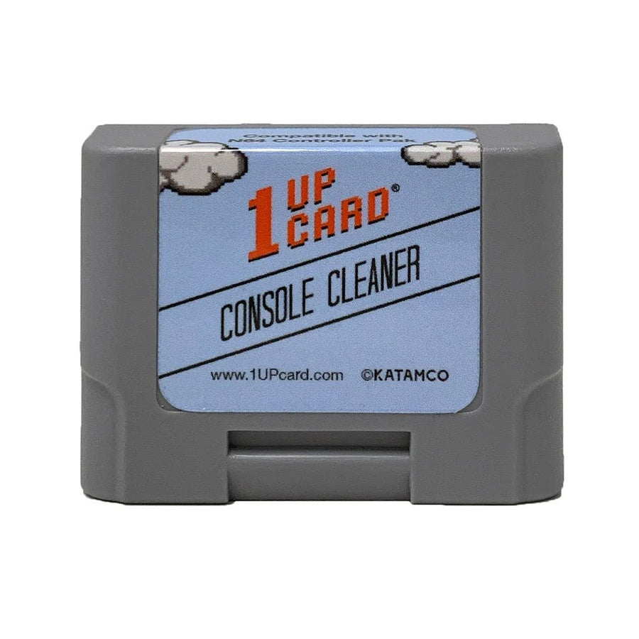 Game cartridge slot cleaner for Nintendo 64 controller N64 cleaning cartridge | 1UPcard - 1