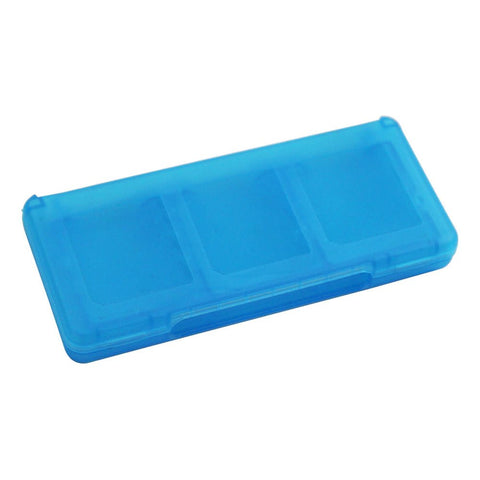 Game case for 3DS 2DS DS Lite DSi XL Nintendo card cartridge storage 6 in 1 - Blue | ZedLabz - 1