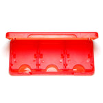 Game case for 3DS 2DS DS Lite DSi XL Nintendo card cartridge storage 6 in 1 - Red | ZedLabz - 1