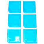 Game case for 3DS 2DS DSi DS Nintendo single cartridges card holders hard protective - 6 pack blue | ZedLabz - 4