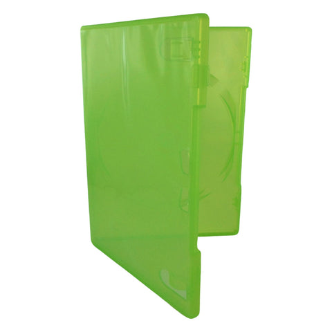 Game case for Microsoft Xbox 360 compatible replacement retail game cartridge case - value 25 pack green | ZedLabz - 1