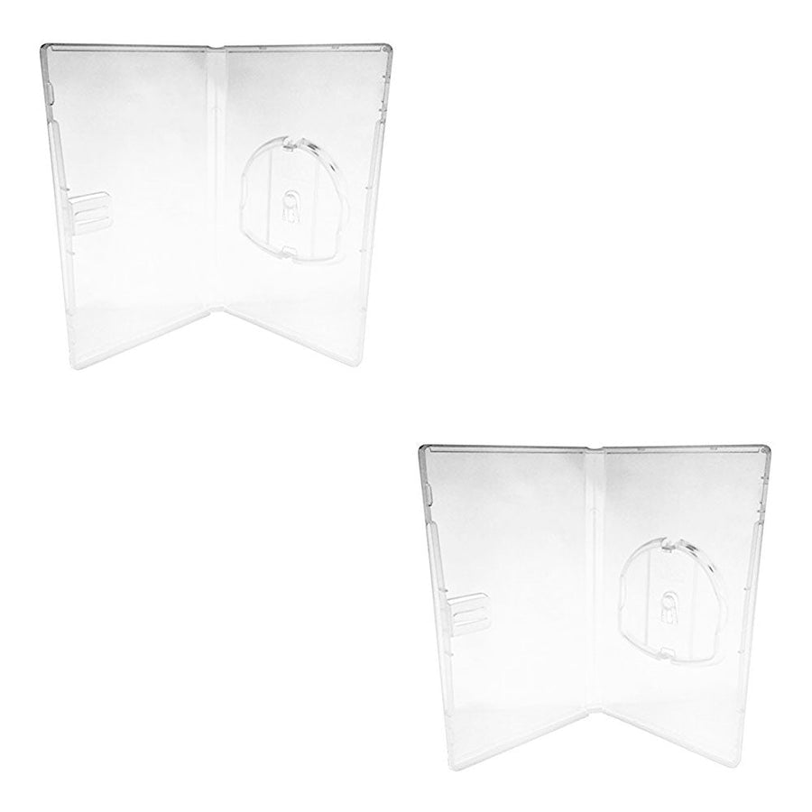 Game case for PSP Sony empty retail UMD disc storage compatible replacement - 2 pack clear | ZedLabz - 1