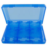 Game case holder for Nintendo 3DS, 2DS & DS game cartridges box travel 24 in 1 storage - Blue | ZedLabz - 7