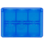 Game case holder for Nintendo 3DS, 2DS & DS game cartridges box travel 24 in 1 storage - Blue | ZedLabz - 10