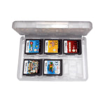 Game case holder for Nintendo 3DS, 2DS & DS game cartridges box travel 24 in 1 storage - White | ZedLabz - 2