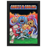 Ghost 'N Goblins Plax lenticular frame 3D wall art officially licensed 10"x12" inch (23x30cm) | Pixel Frames - 1