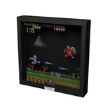 Ghost N' Goblins: The red arremer scene video game (1985) shadow box art officially licensed 9x9 inch (23x23cm) | Pixel Frames - 4