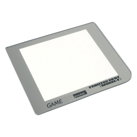 Glass lens screen for Nintendo Game Boy Pocket console Retro Pixel IPS LCD screen modded console - Famitsu 1997 Mirror Silver | Funnyplaying - 1