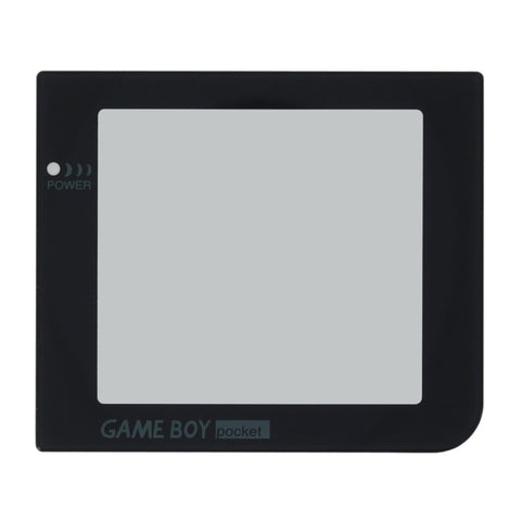 Glass screen lens for Game Boy Pocket original screen size with led lamp hole [GBP] | ZedLabz - 2