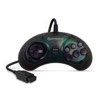 GN6 Premium Wired Controller for Sega Mega Drive & Genesis - Space Black | Hyperkin - 2