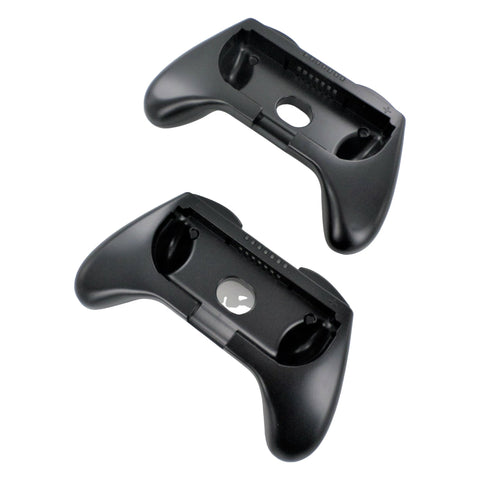 Grip handle for Nintendo Switch Joy - Con controllers attachment plastic - 2 pack black | ZedLabz - 1