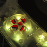 Hand cast custom resin buttons for Nintendo Game Boy Advance - Pokeball | Lab Fifteen Co - 8