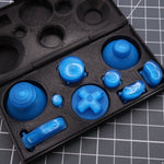 Hand cast custom resin buttons set for Nintendo GameCube - Blueberry candy [NGC] | Lab Fifteen Co - 7