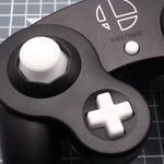 Hand cast custom resin buttons set for Nintendo GameCube - Glow in the dark blue GITD [NGC] | Lab Fifteen Co - 5