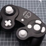 Hand cast custom resin buttons set for Nintendo GameCube - Glow in the dark blue GITD [NGC] | Lab Fifteen Co - 7