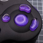 Hand cast custom resin buttons set for Nintendo GameCube - Grape candy [NGC] | Lab Fifteen Co - 6