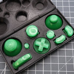 Hand cast custom resin buttons set for Nintendo GameCube - Lime candy [NGC] | Lab Fifteen Co - 7