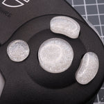 Hand cast custom resin buttons set for Nintendo GameCube - Pearl white [NGC] | Lab Fifteen Co - 5