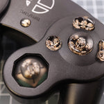 Hand cast custom resin buttons set for Nintendo GameCube - Skulls [NGC] | Lab Fifteen Co - 6