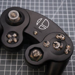 Hand cast custom resin buttons set for Nintendo GameCube - Skulls [NGC] | Lab Fifteen Co - 3