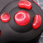 Hand cast custom resin buttons set for Nintendo GameCube - Strawberry candy [NGC] | Lab Fifteen Co - 6