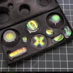 Hand cast custom resin buttons set for Nintendo GameCube - Sunset opal [NGC] | Lab Fifteen Co - 7