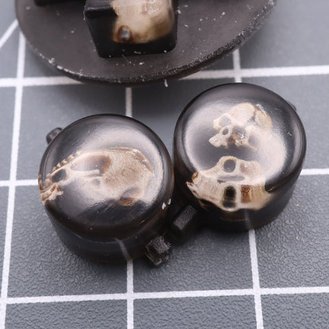 Hand cast resin buttons for Nintendo Game Boy Original DMG - 01 (Game Boy Classic) - Skulls | Lab Fifteen Co - 2