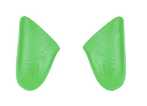 Handle grips for Nintendo Switch Pro controller Left & Right shell replacement - Green | ZedLabz - 1