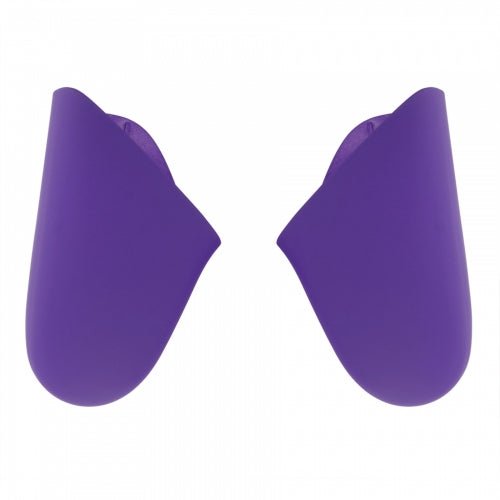 Handle grips for Nintendo Switch Pro controller Left & Right shell soft touch finish replacement - Purple | ZedLabz - 1