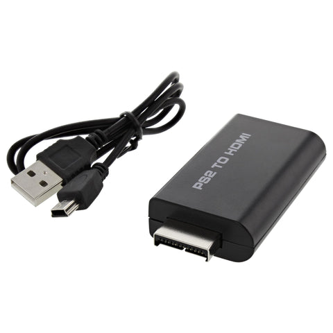 HDMI adapter for Sony PS2 PlayStation 2 console - black | ZedLabz - 1