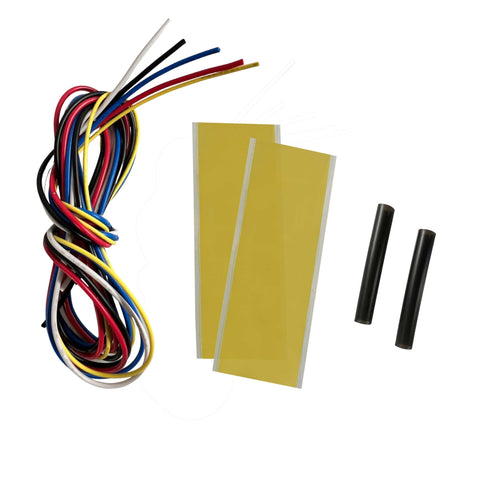 Hookup wire 28AWG (5 colour) modding kit including heat shrink tubing & kapton tape | ZedLabz - 1