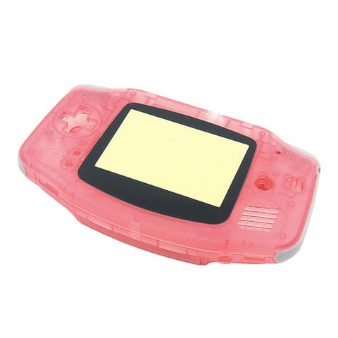 Housing for Game Boy Advance Nintendo shell kit - Transparent Pink | ZedLabz - 1