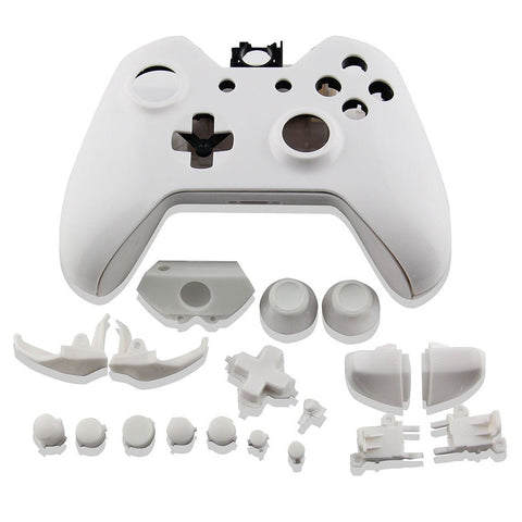 Housing for Microsoft Xbox One controller 1st gen 1537 full set replacement - White REFURB | ZedLabz - 1