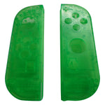 Housing for Nintendo Switch Joy - Con controllers replacement protective shell cover - Clear Green | ZedLabz - 1