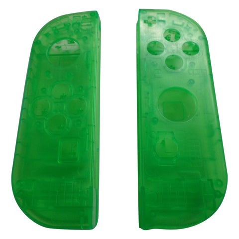 Housing for Nintendo Switch Joy - Con controllers replacement protective shell cover - Clear Green | ZedLabz - 1