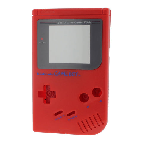 Housing shell case repair kit for Nintendo Game Boy DMG - 01 replacement - Red | ZedLabz - 1