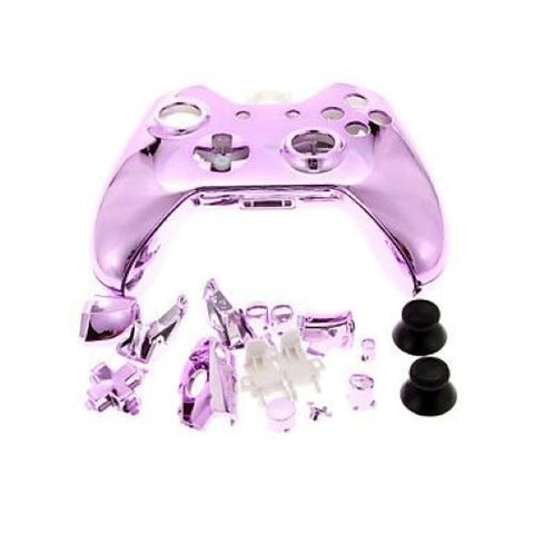 Housing shell for Microsoft Xbox One controller full 1st gen 1537 - Chrome pink REFURB | ZedLabz - 1